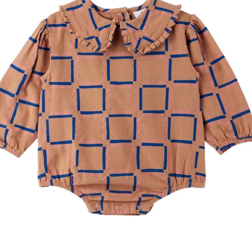 WYNKEN Baby Pink Cresta Romper size 6M